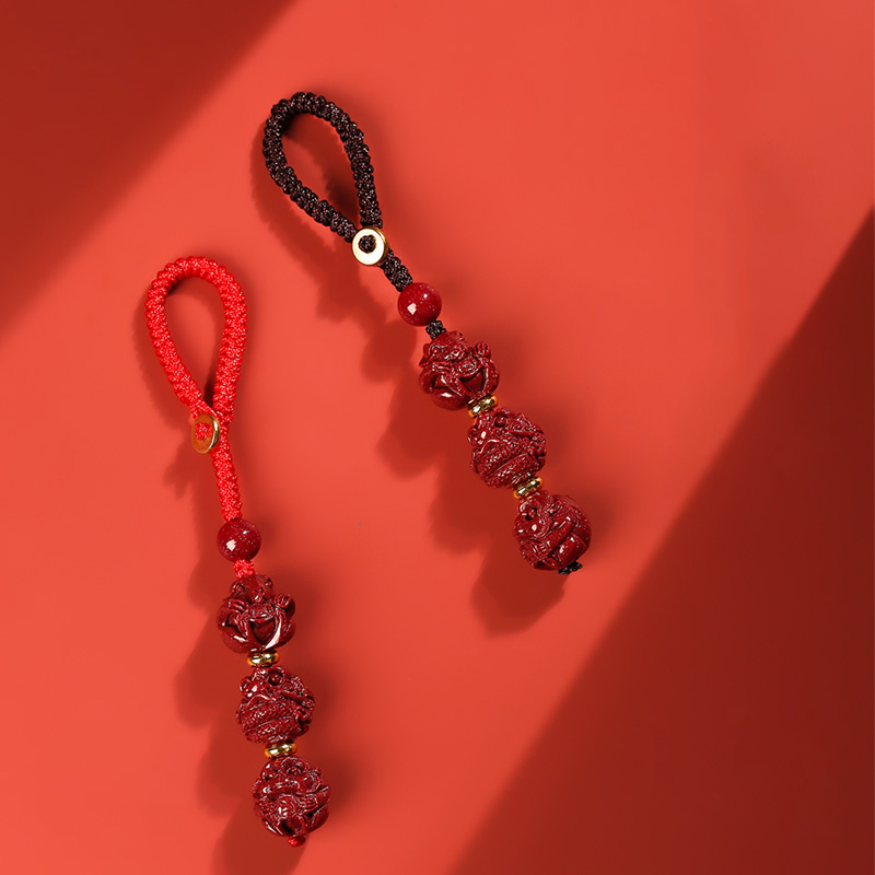 Three-in-one zodiac keychain